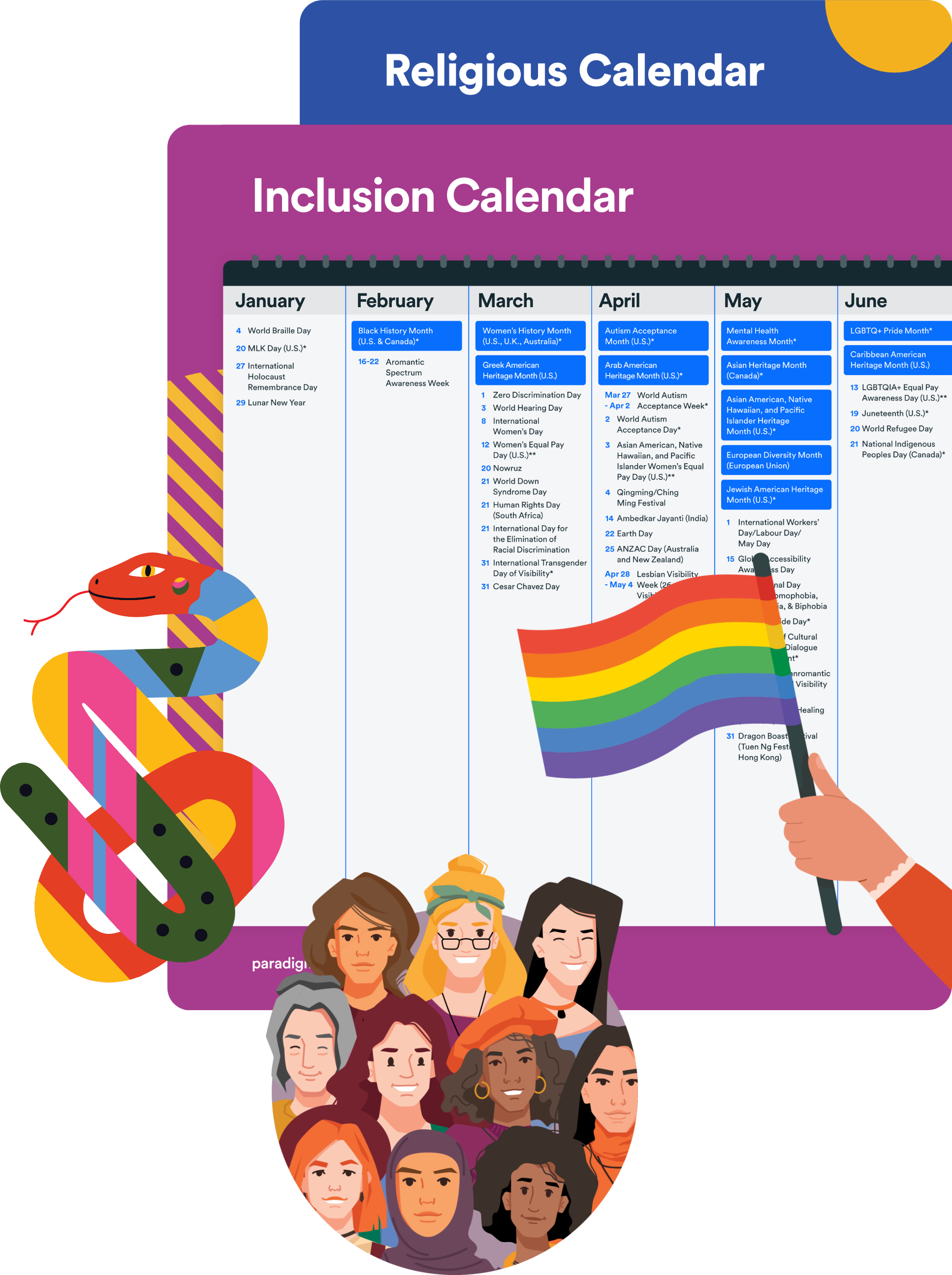 2025 Inclusion Calendar Download