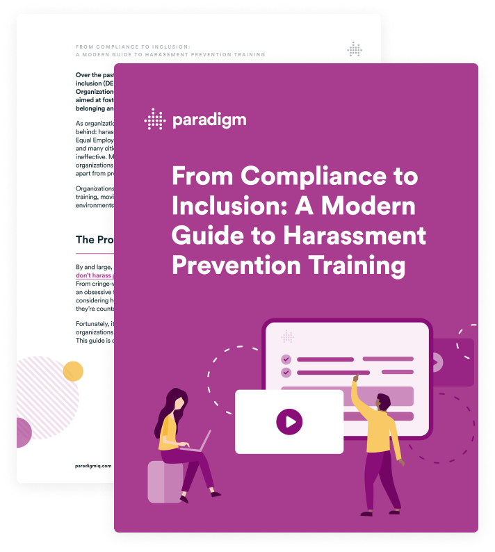 A Modern Guide to Harassment Prevention Training